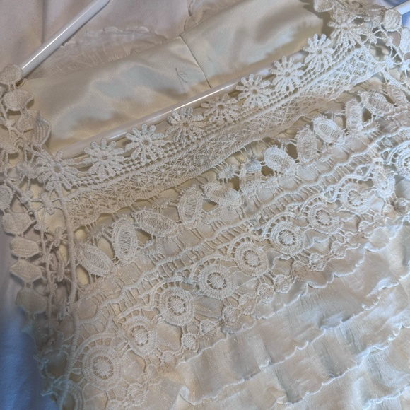 White Lace Dress - Picture 2 of 2